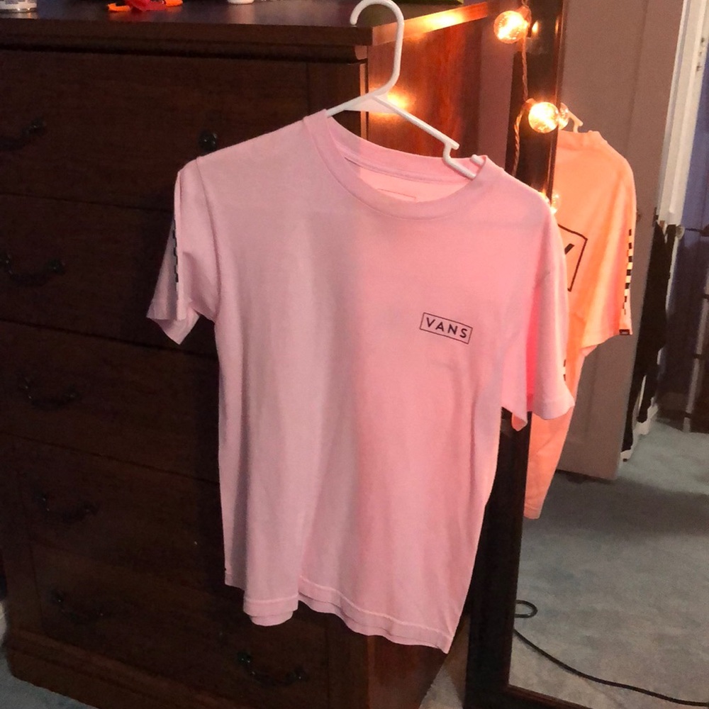 Vans Pink Checkmate Tee